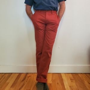 Burnt Orange Men's Chinos